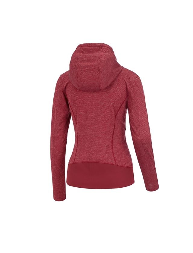 e.s. Funktions Kapuzenjacke stripe, Damen