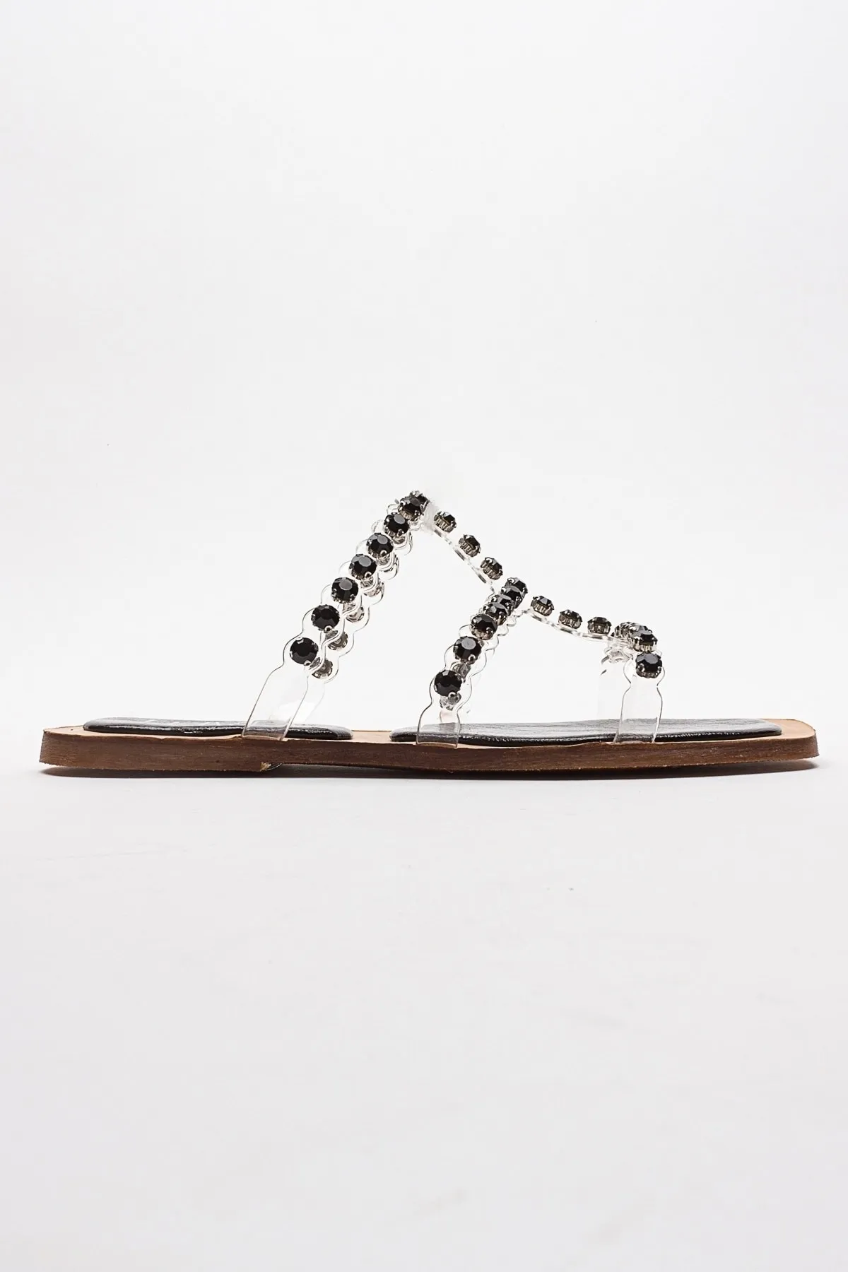 LuviShoes  FLEP Black Stone Damen-Hausschuhe