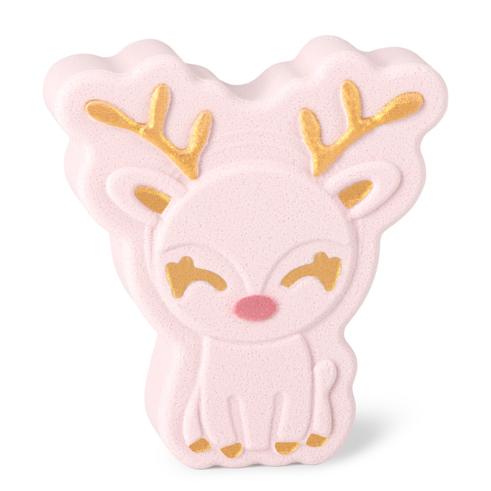 Nocibé Hiver Enchanté - Mon Renne Bombe de bain parfum rose & baies givrées