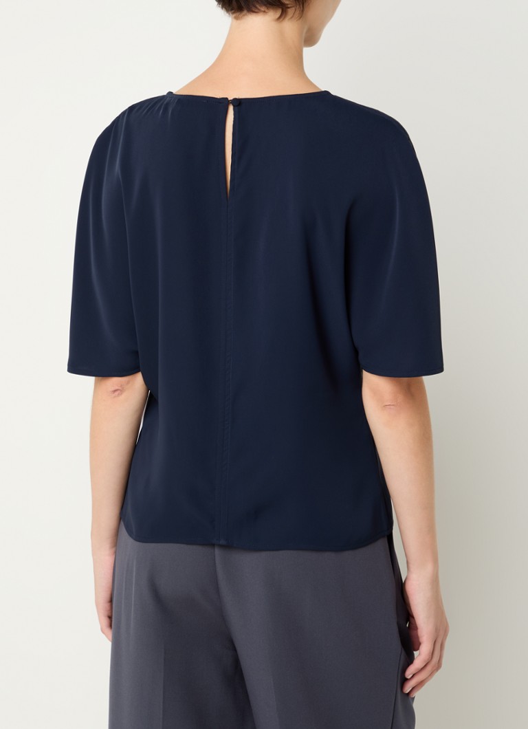 French Connection  Carmen tuniek met keyhole en vlindermouw