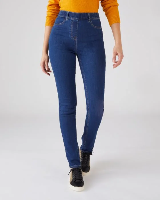 Jean enfilable gaine intégrée Perfect Fit by Damart