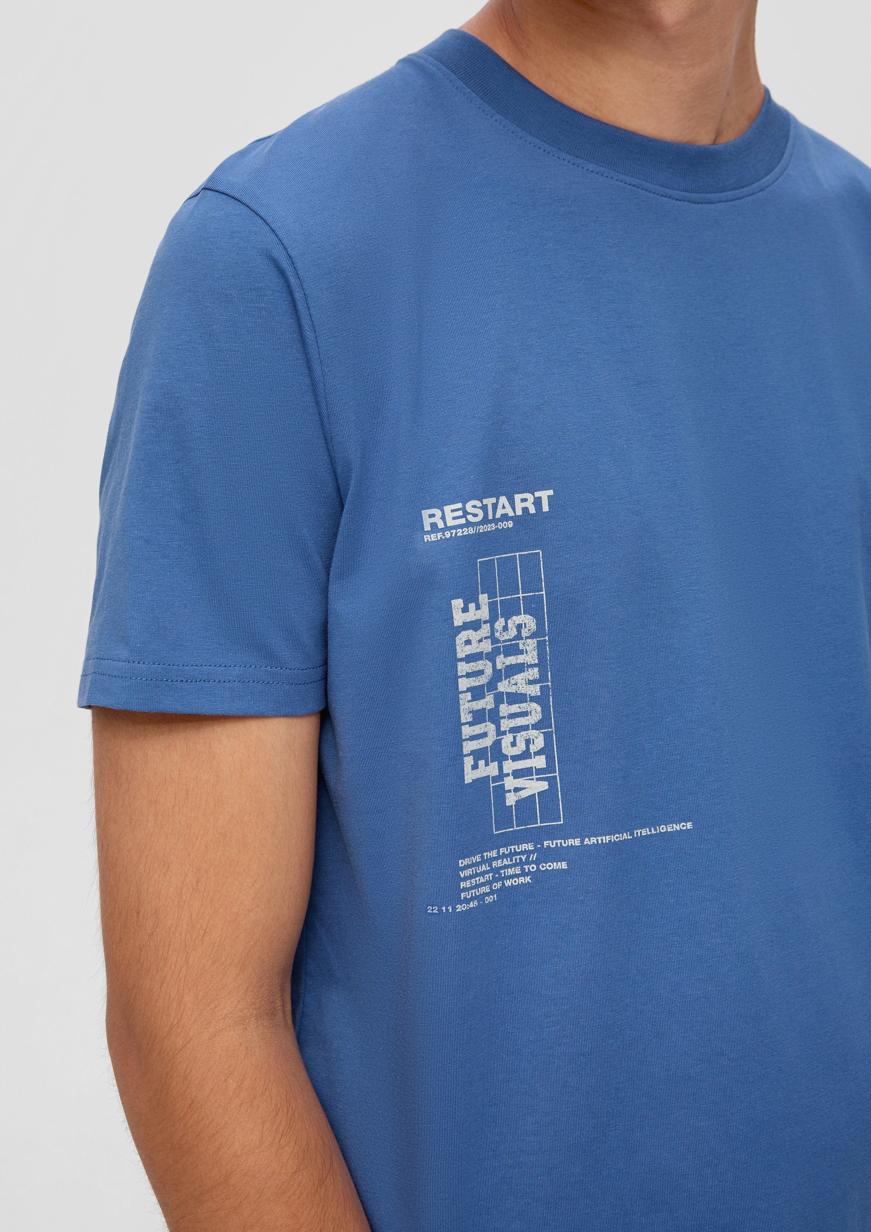 T-Shirt mit Rückenprint  2135003-53D0