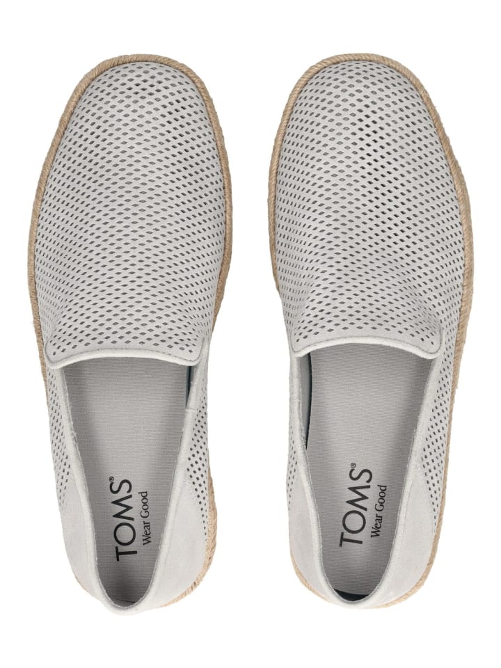 TOMS Slipper in Grau günstig kaufen
