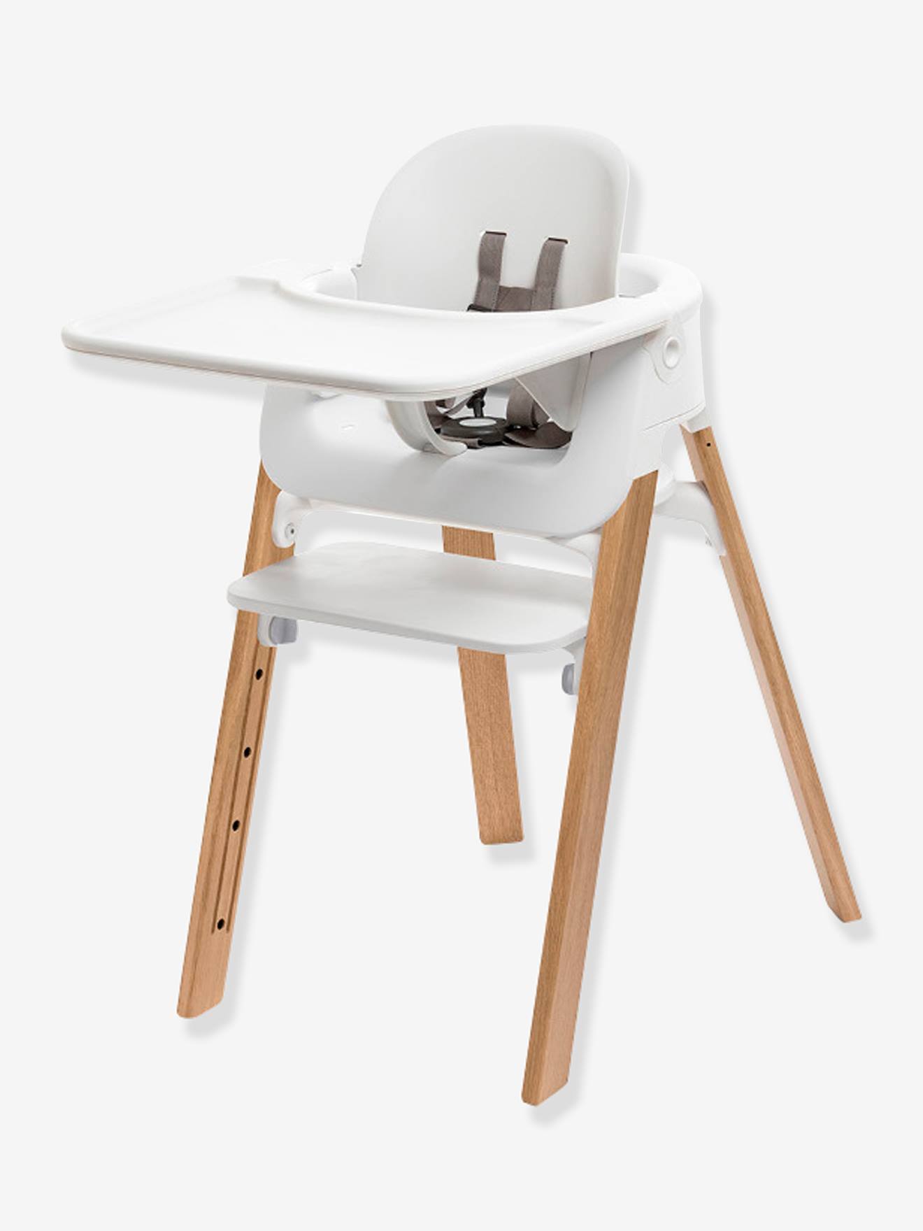 Chaise haute STOKKE Steps noir
