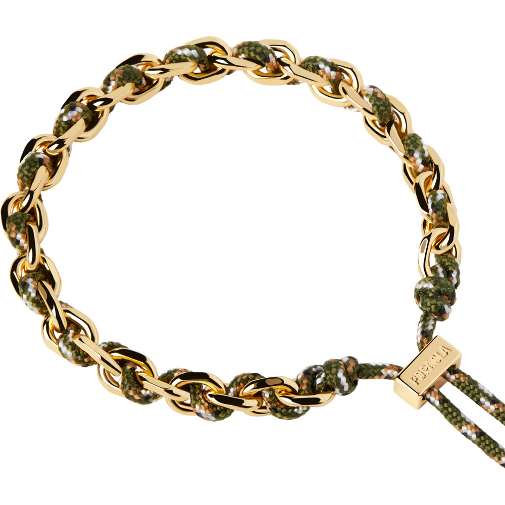 P D Paola Bracelet Laiton, Textile Bracelet