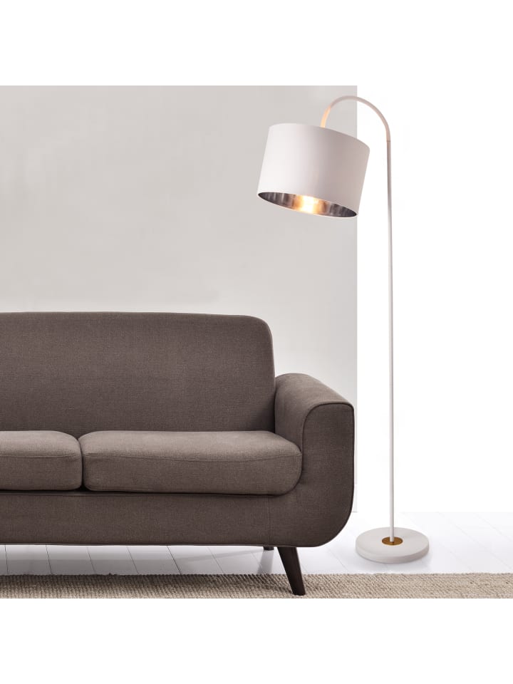 lux.pro Stehleuchten Toledo in Weiß (H)173cm (D)35cm günstig kaufen onesize