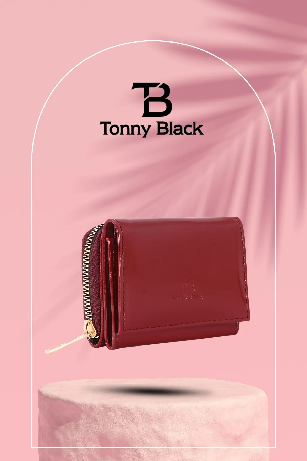 Tonny Black  Geldbörse - Rot - Unifarben