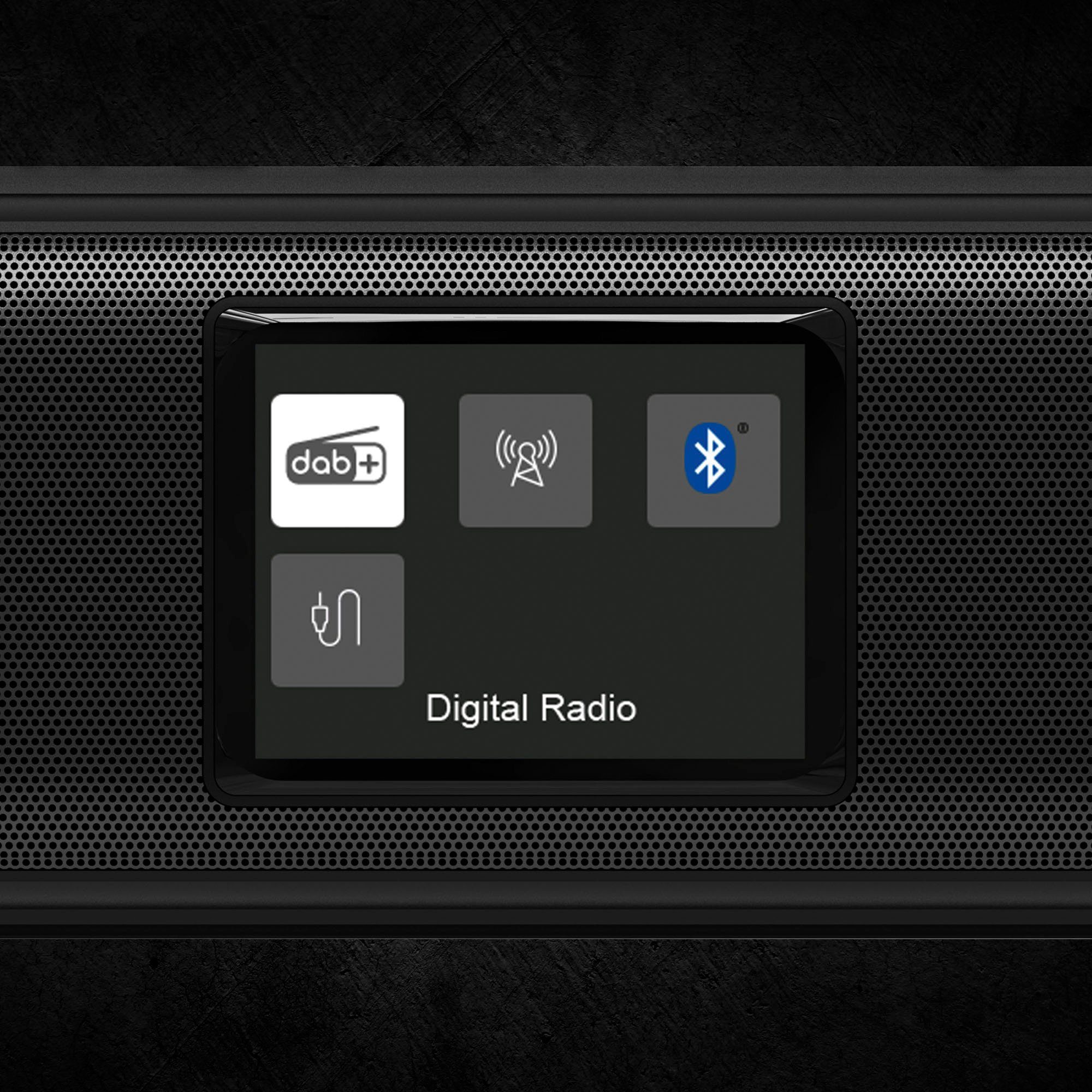 Karcher DAB Go Bluetooth Lautsprecher Digitalradio (DAB) (Digitalradio (DAB), UKW mit RDS, 5 W)