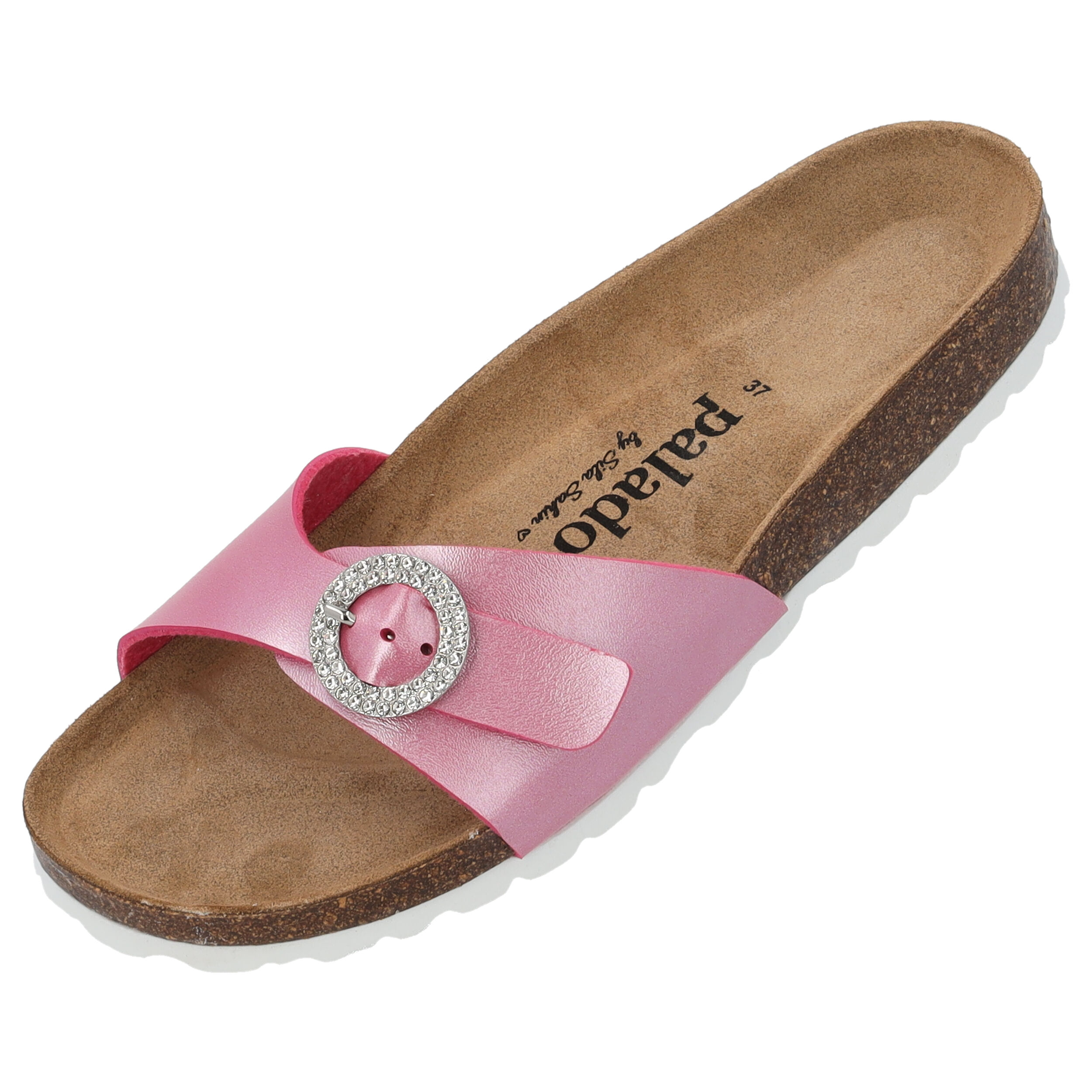 Palado Malta RD by Sila Sahin, Pantoletten, Damen, Pink Metallic