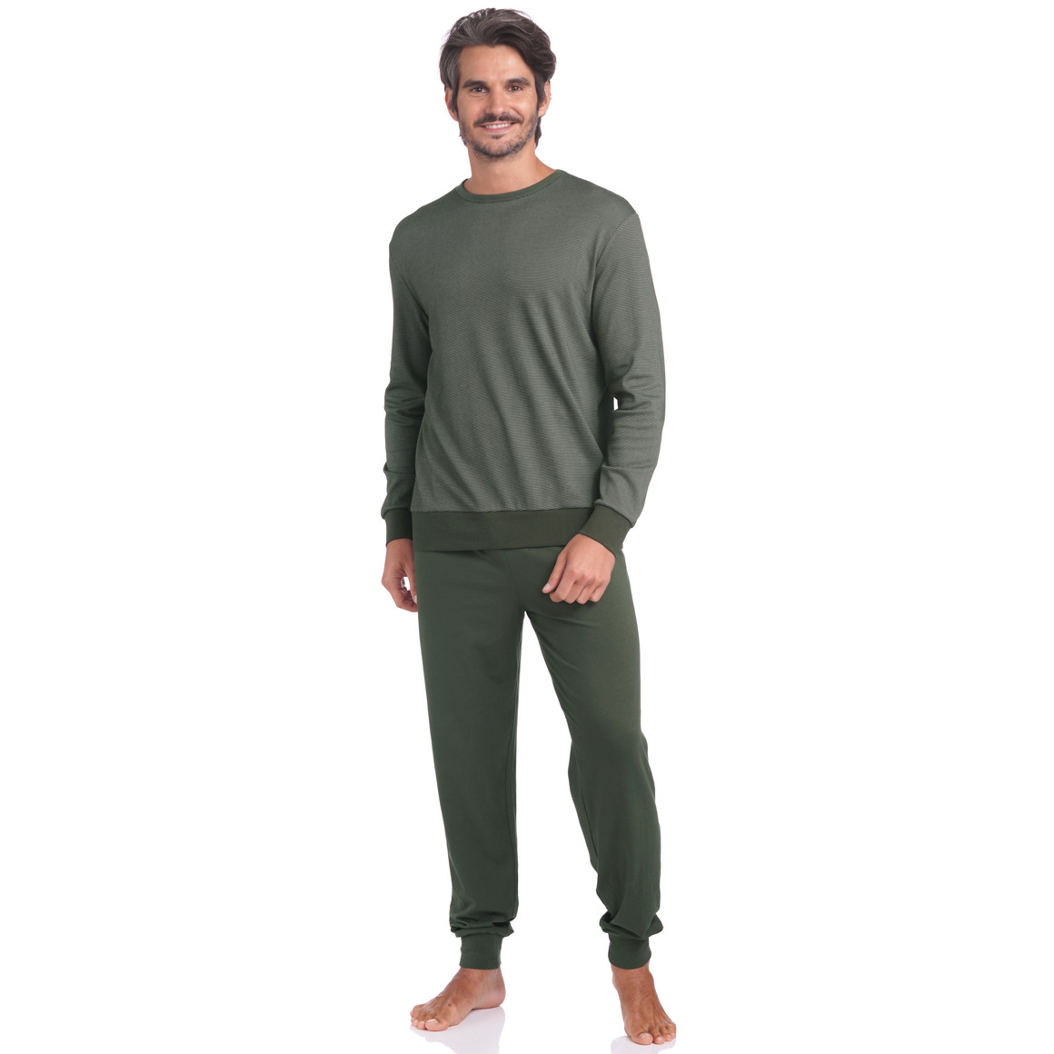 Herren Schlafanzug im Basic-Look