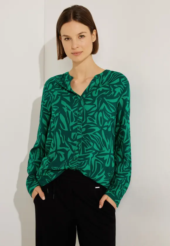 CECIL Viskosebluse mit Print