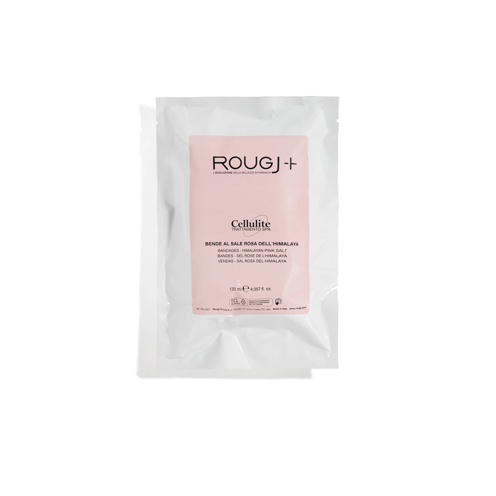 Tratamiento anticelulítico SPA, tratamiento corporal con sal rosa del Himalaya, fajas y parches, crema antifatiga para piernas.