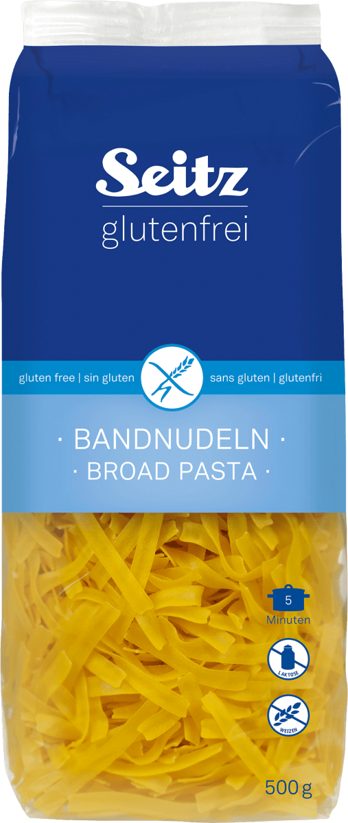 Nudeln, Bandnudeln, glutenfrei, 500 g