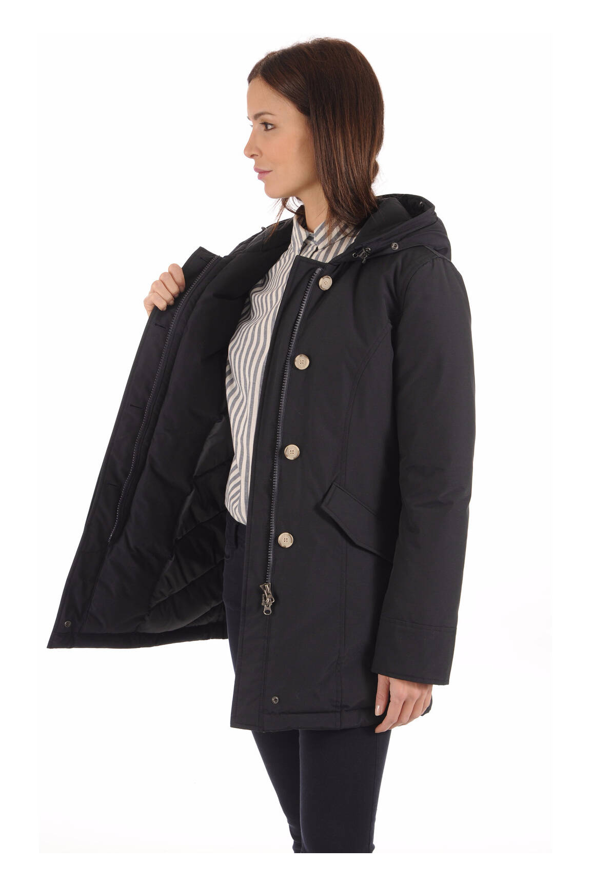 Woolrich Doudounes Femme couleur bleu