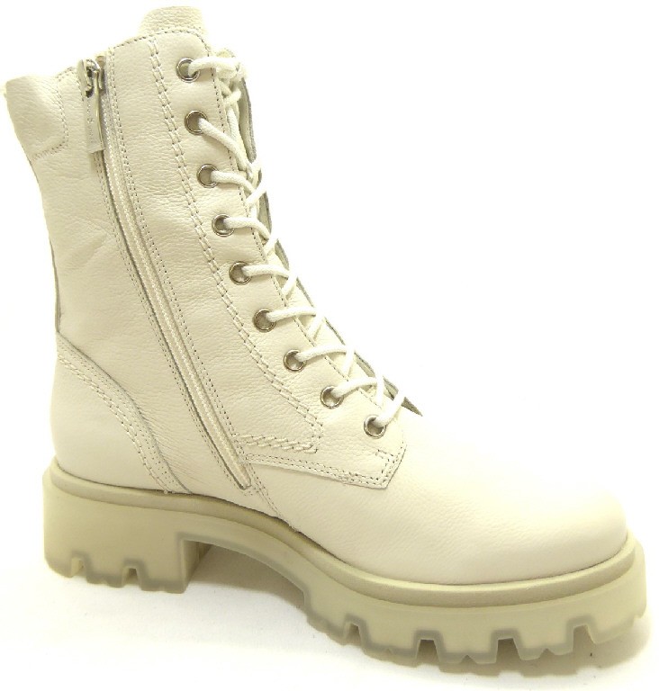 PAUL GREEN Stiefeletten weiss 0072-9001-052/Schnürstiefelett