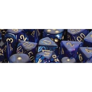 Scarab Royal Blue w/gold Signature Ten d10 Sets