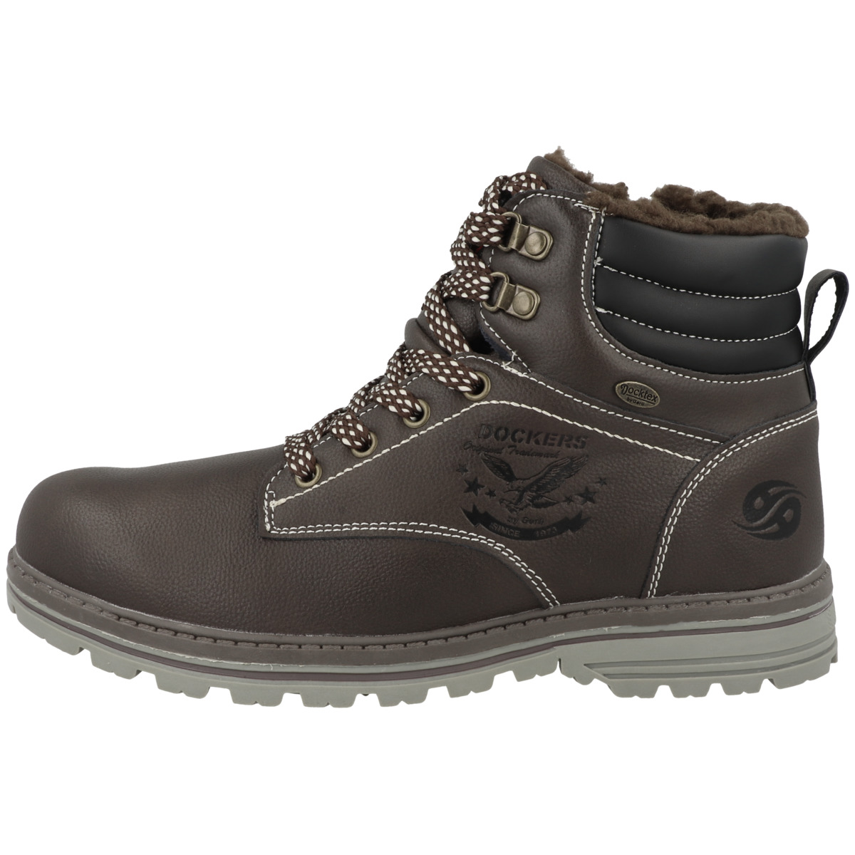 Dockers by Gerli 47IC701 Schnürboots dunkelbraun