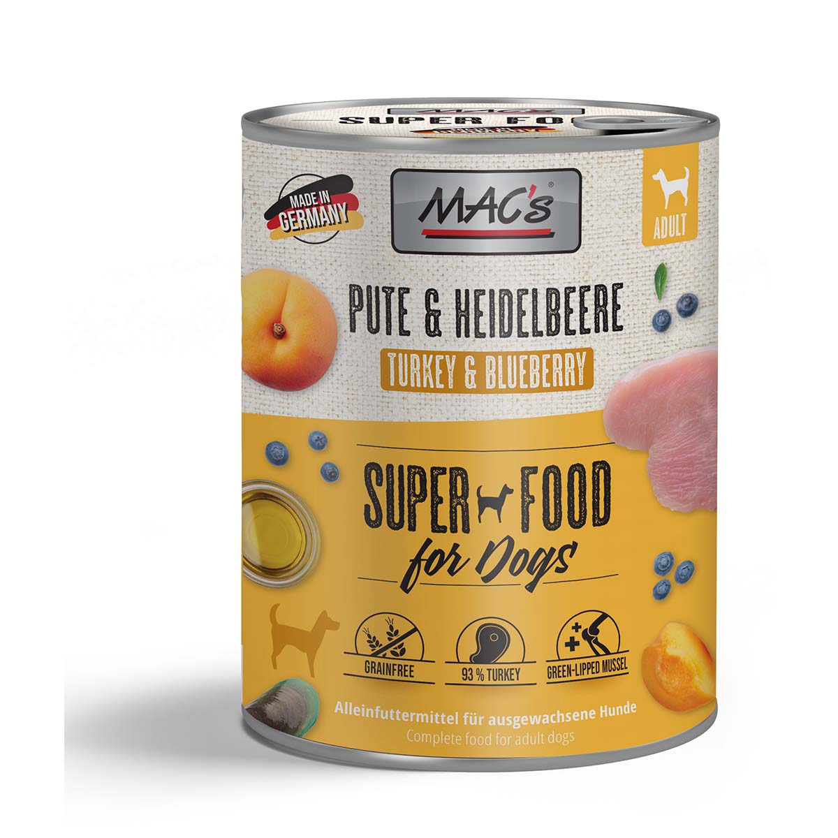 MAC's Dog Pute und Heidelbeeren günstig kaufen bei ZooRoyal