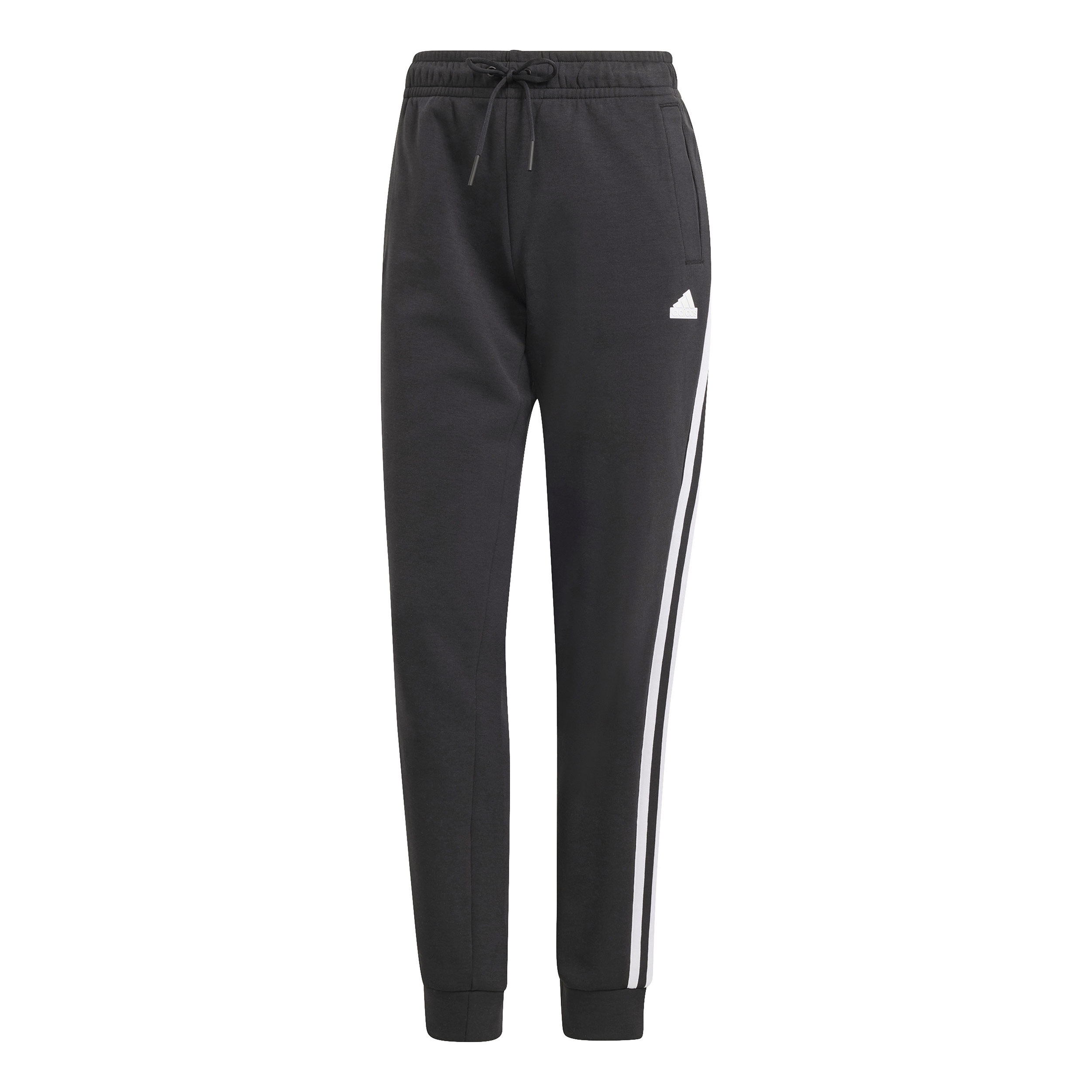 Future Icon 3 Stripes Regular Trainingshose Damen - Schwarz, Weiß