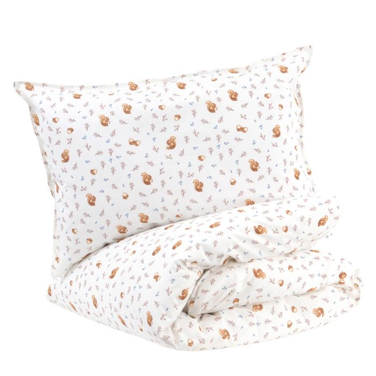 Parure de lit 100x140 cm en coton bio* Noisette beige