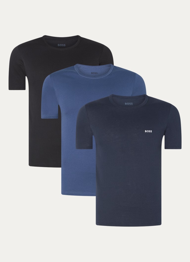 Set de 3 tricouri cu sigla HUGO BOSS