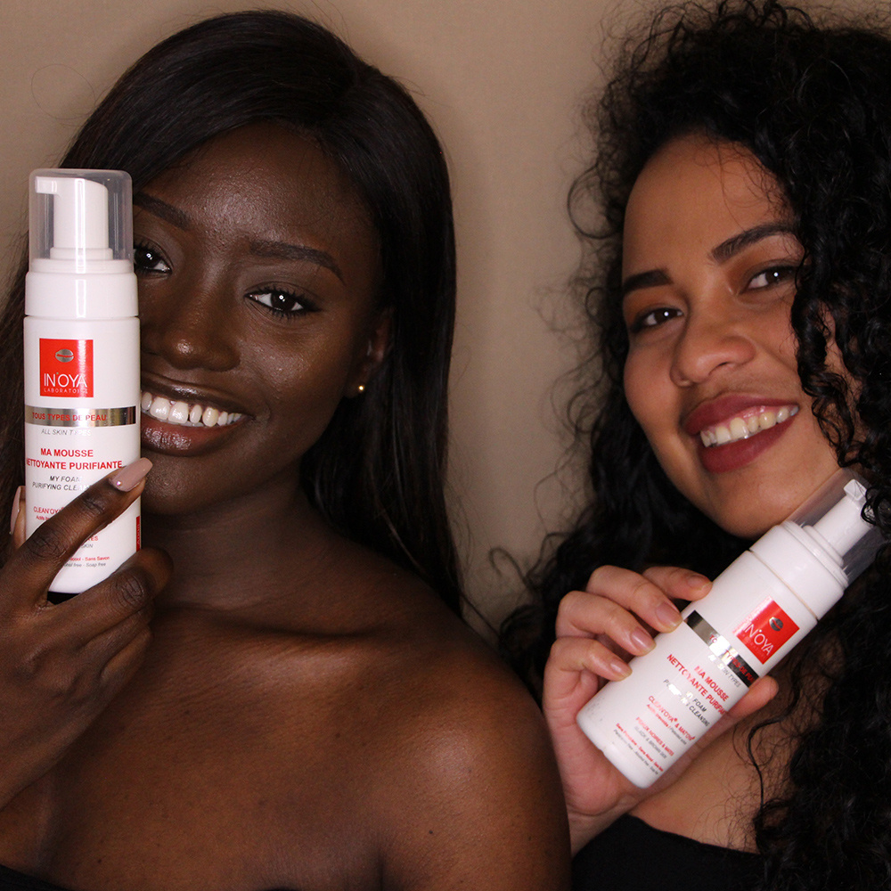 in'oya Ma Mousse Nettoyante Purifiante Nettoyant doux visage
