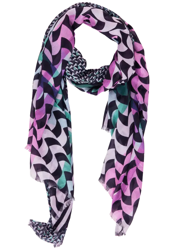 Street One Multicolor Print Schal