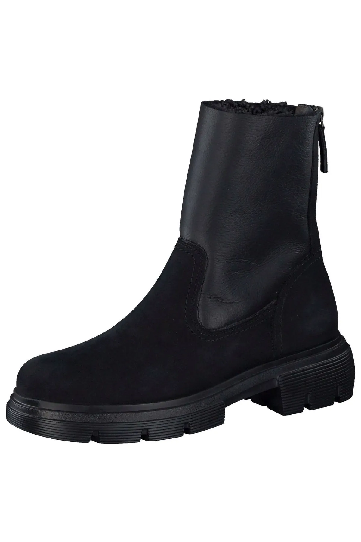 Paul Green  Schneestiefel - Schwarz - Blockabsatz