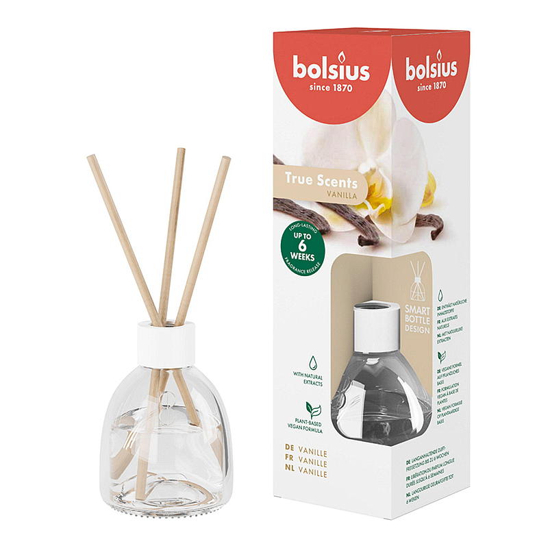 Bolsius Duftolje 60 ml m/trepinner Vanilje
