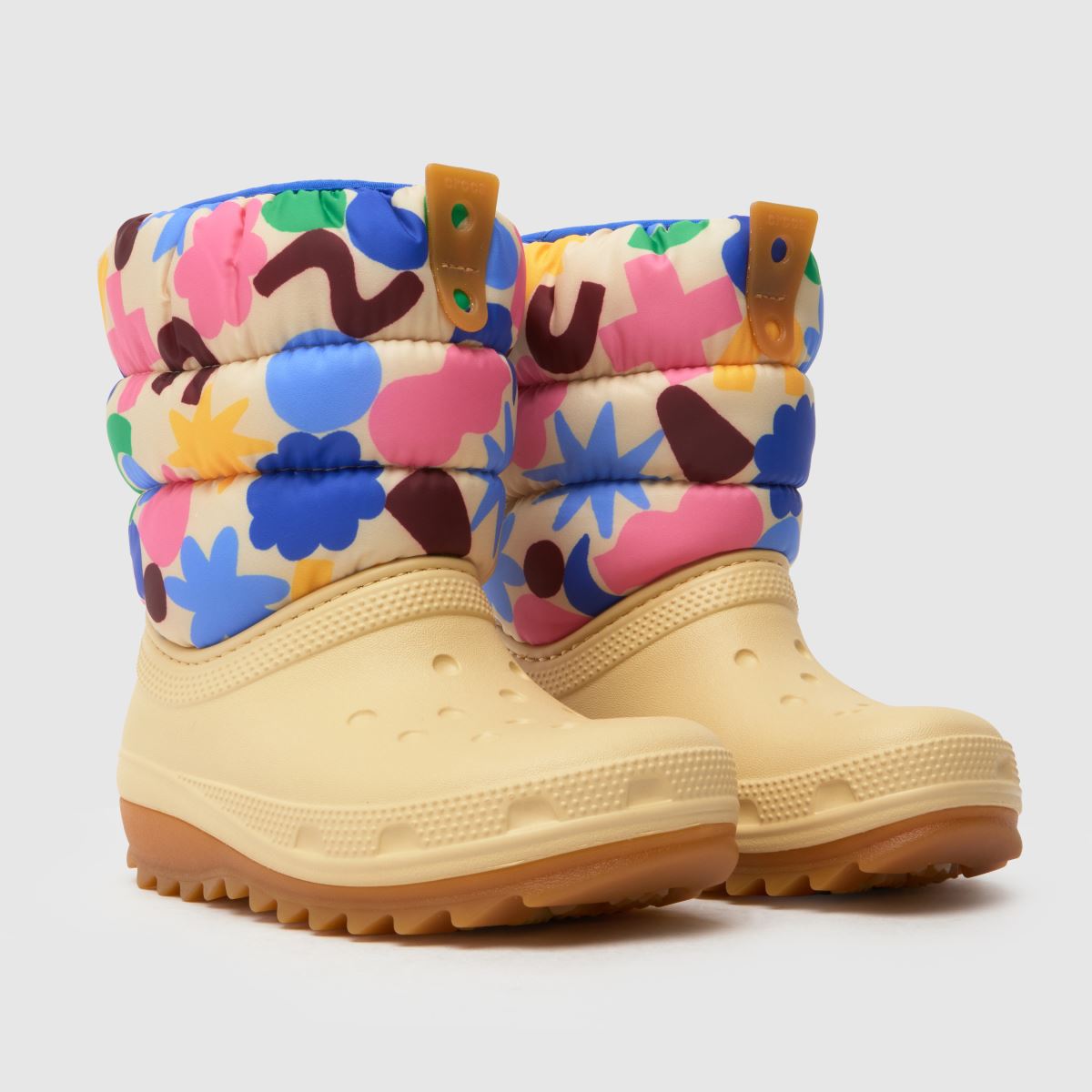Dětské boty Crocs s visačkou multi classic neo puff