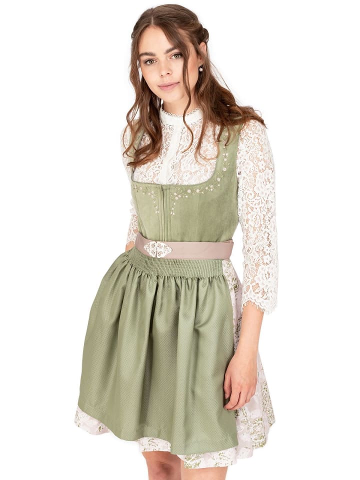 KRÜGER Mini Dirndl NEELIA in grün günstig kaufen