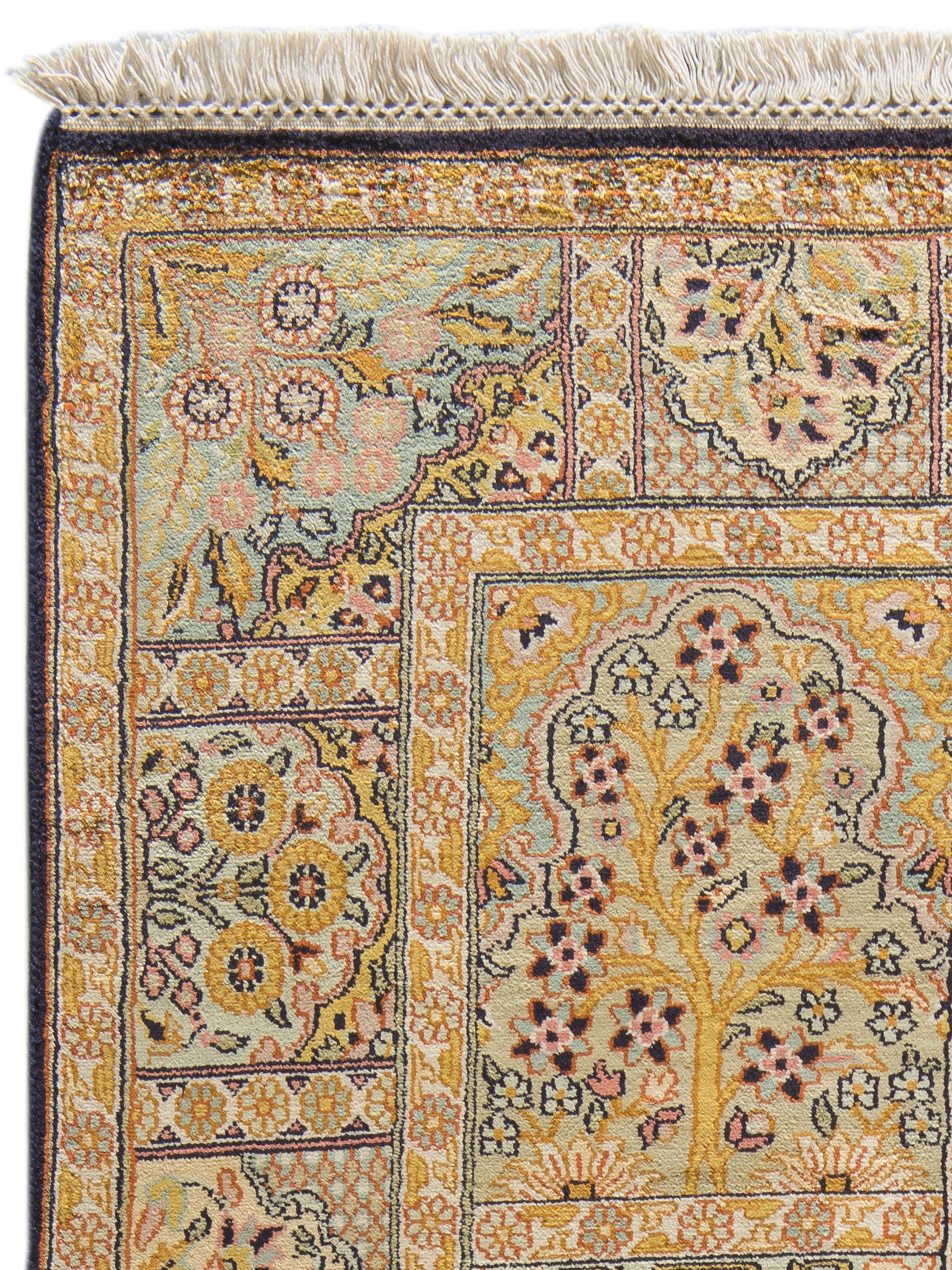 Kaschmir Seide 18/18 ca. 129 x 183 cm, Unikat / Einzelstück
