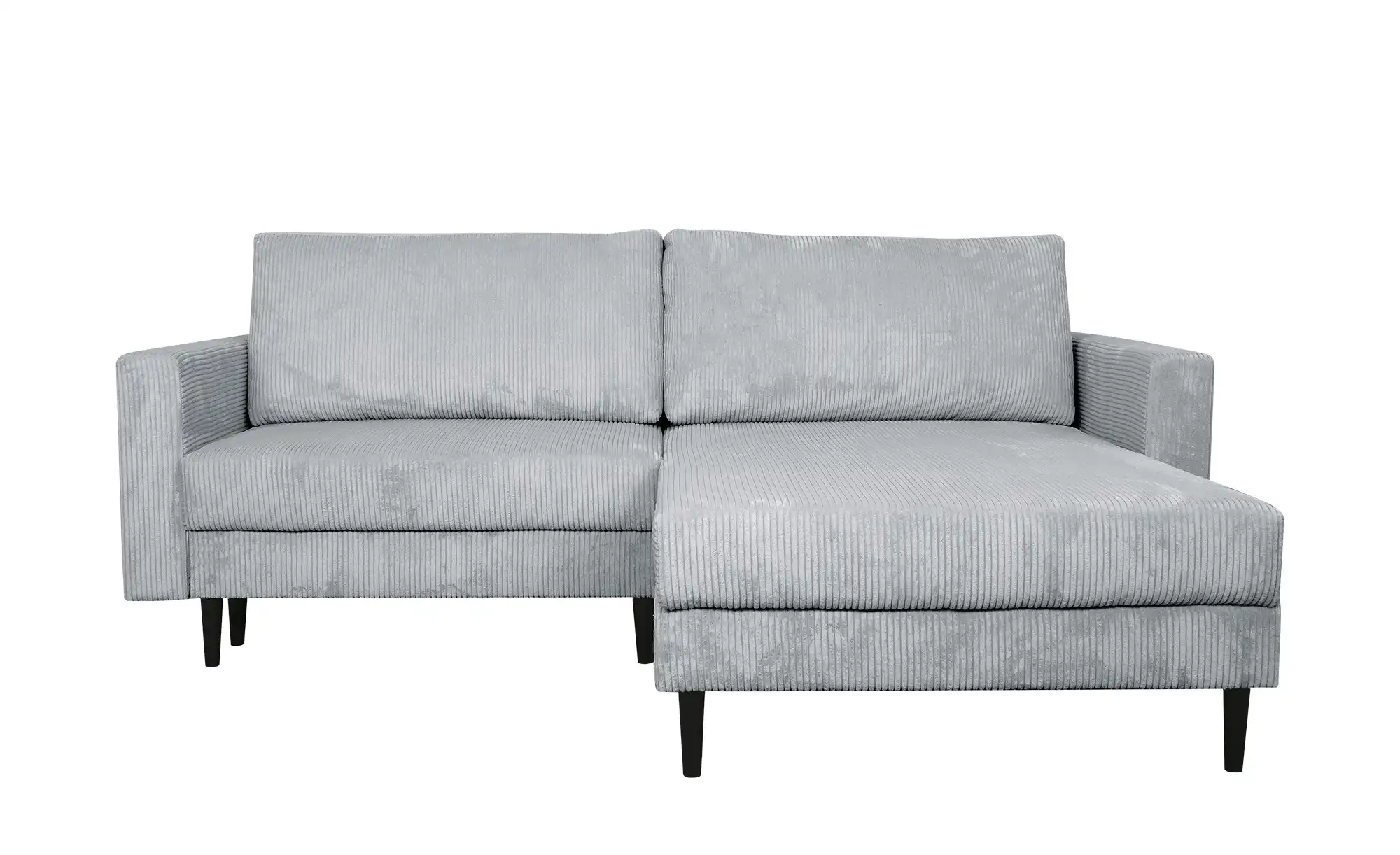 Primo Ecksofa trendiger Cordstoff Livorno