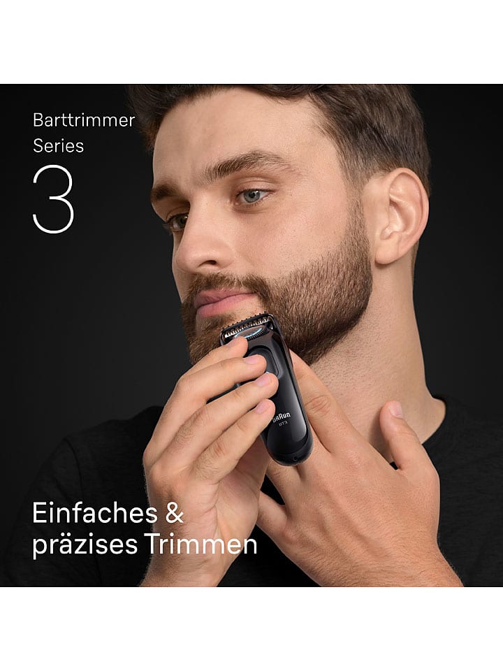 Braun Barttrimmer ''Series 3'' in Schwarz günstig kaufen onesize