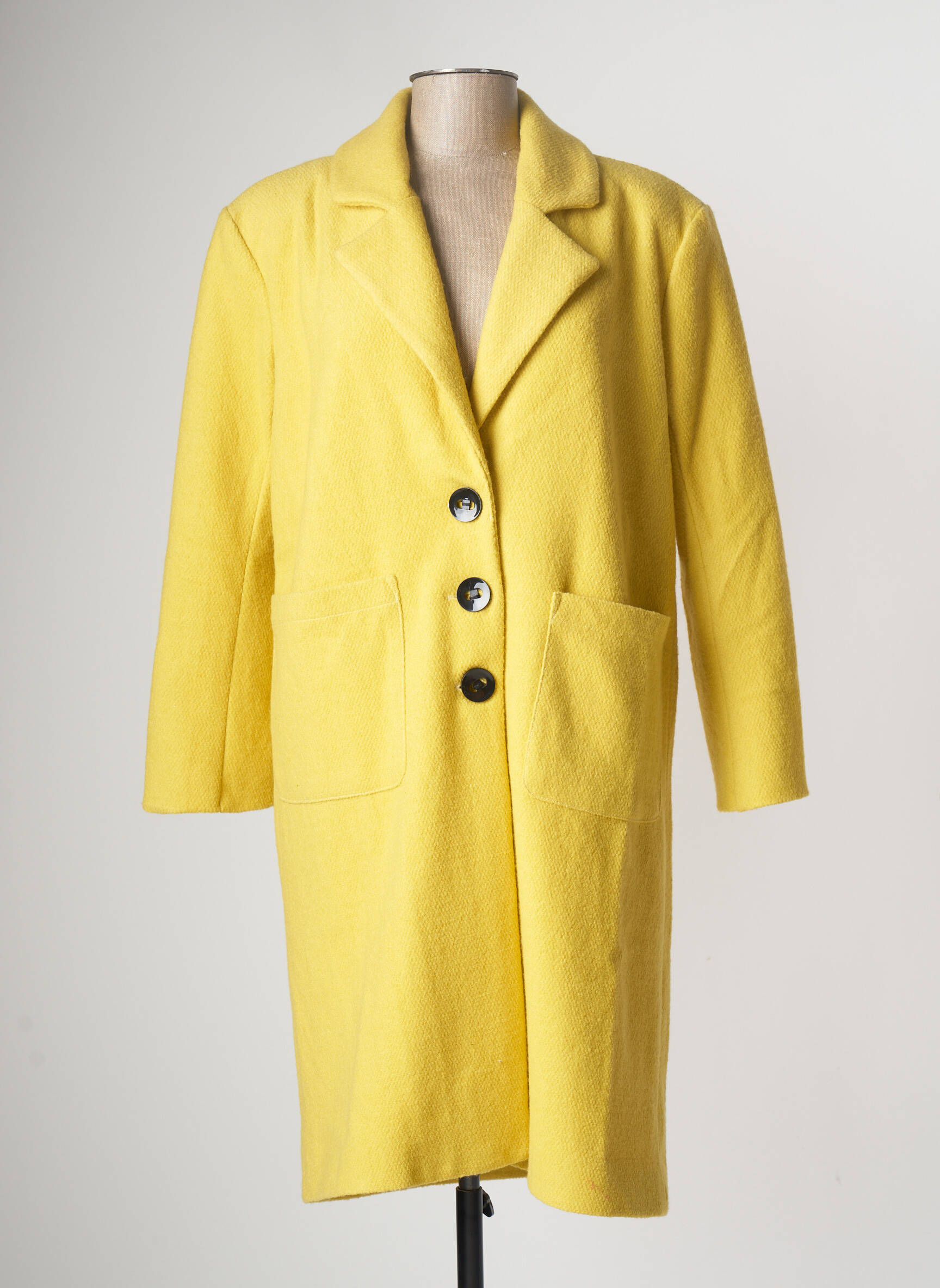 Multiples Manteaux Longs Femme couleur jaune