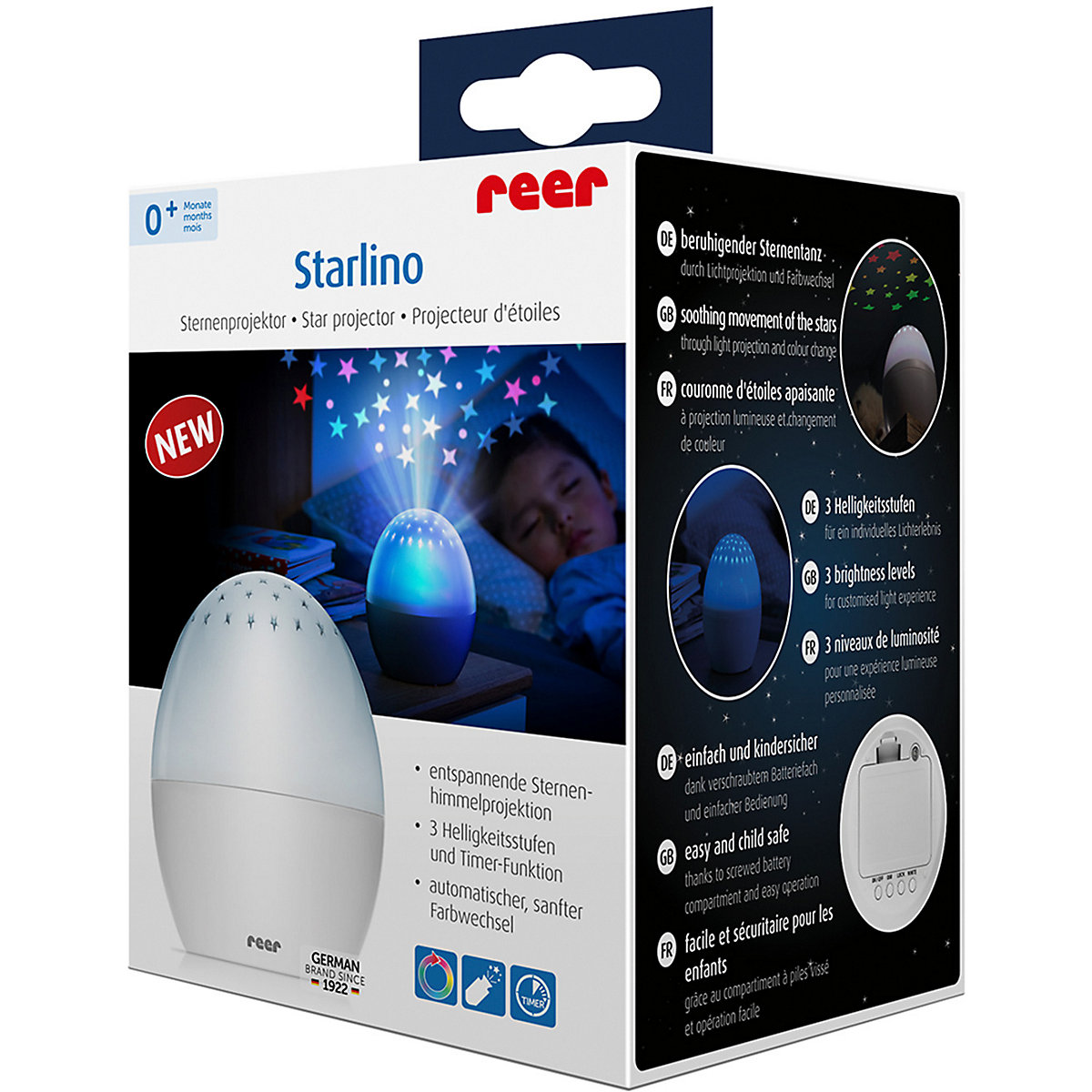 Nachtlicht Starlino, Sternenprojektor