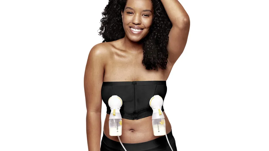 Medela Hands-free™ Abpump-Bustier schwarz, Gr. M schwarz