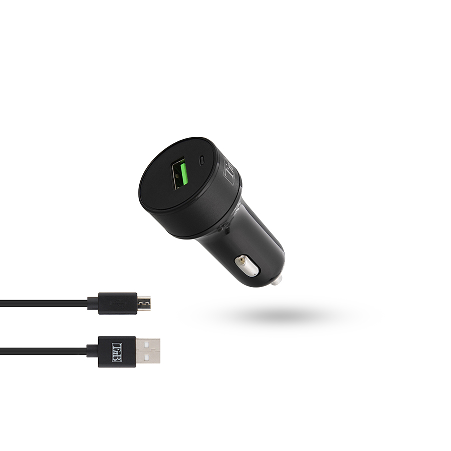 USB-Charger von t'nb mit Micro-USB und Schnellladefunktion, 1 Stück - ATU