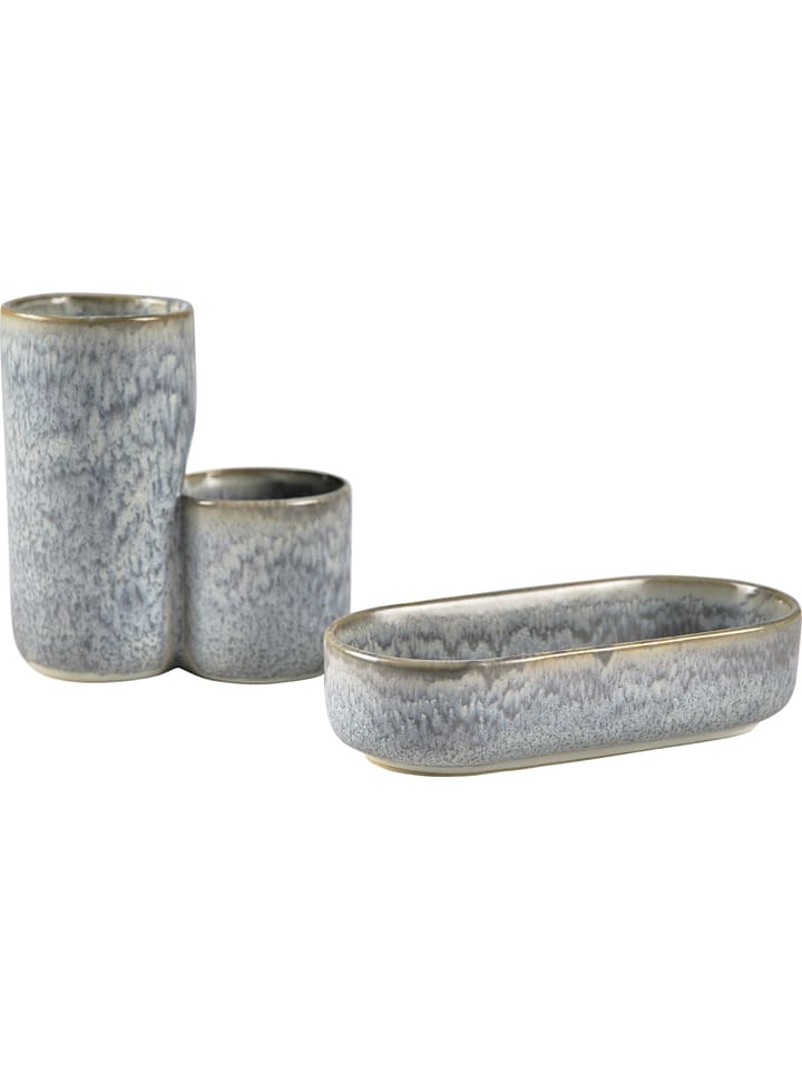 Villa Collection Aufbewahrungsgefäß in Grau - (B)12,5 x (H)14 x (T)7 cm günstig kaufen onesize