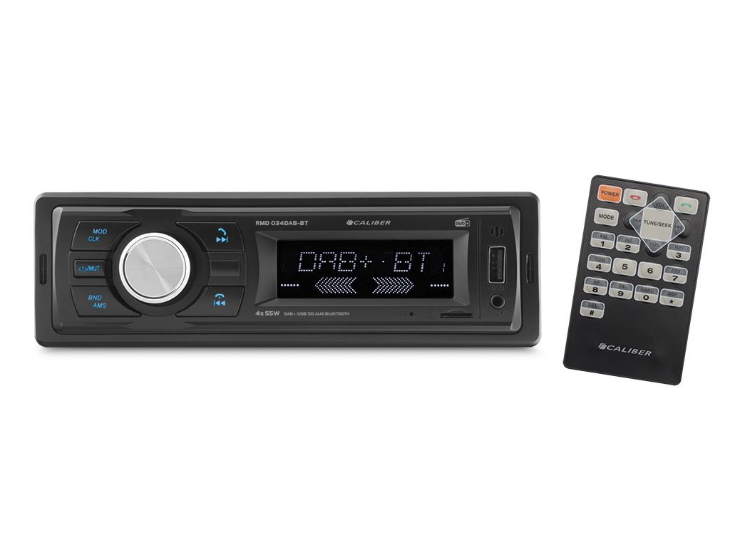 RMD034DAB-BT-Autoradio mit DAB + und Bluetooth - USB SD 4x 55WATT