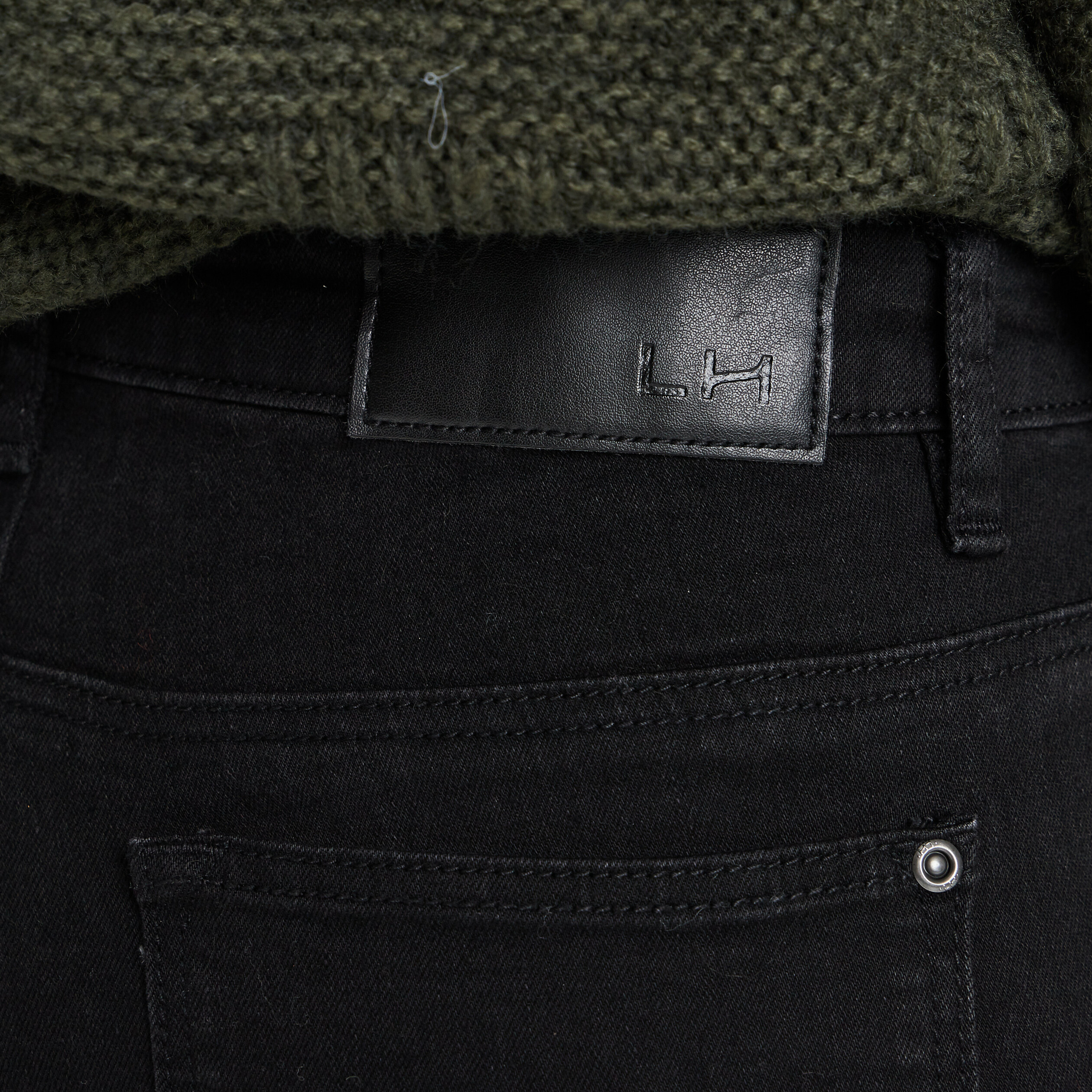 Jeans bootcut taille normale noir femme | La Halle