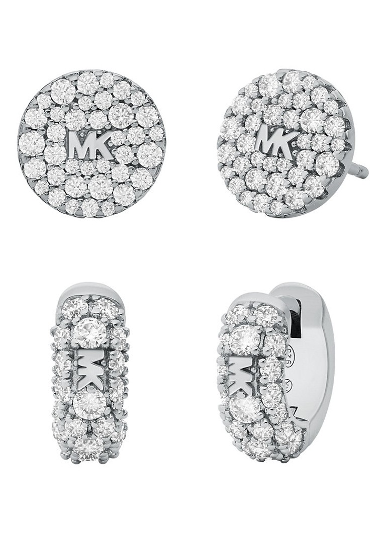 Set di gioielli Michael Kors composto da 3 pezzi (collana e orecchini) MKC1700SET