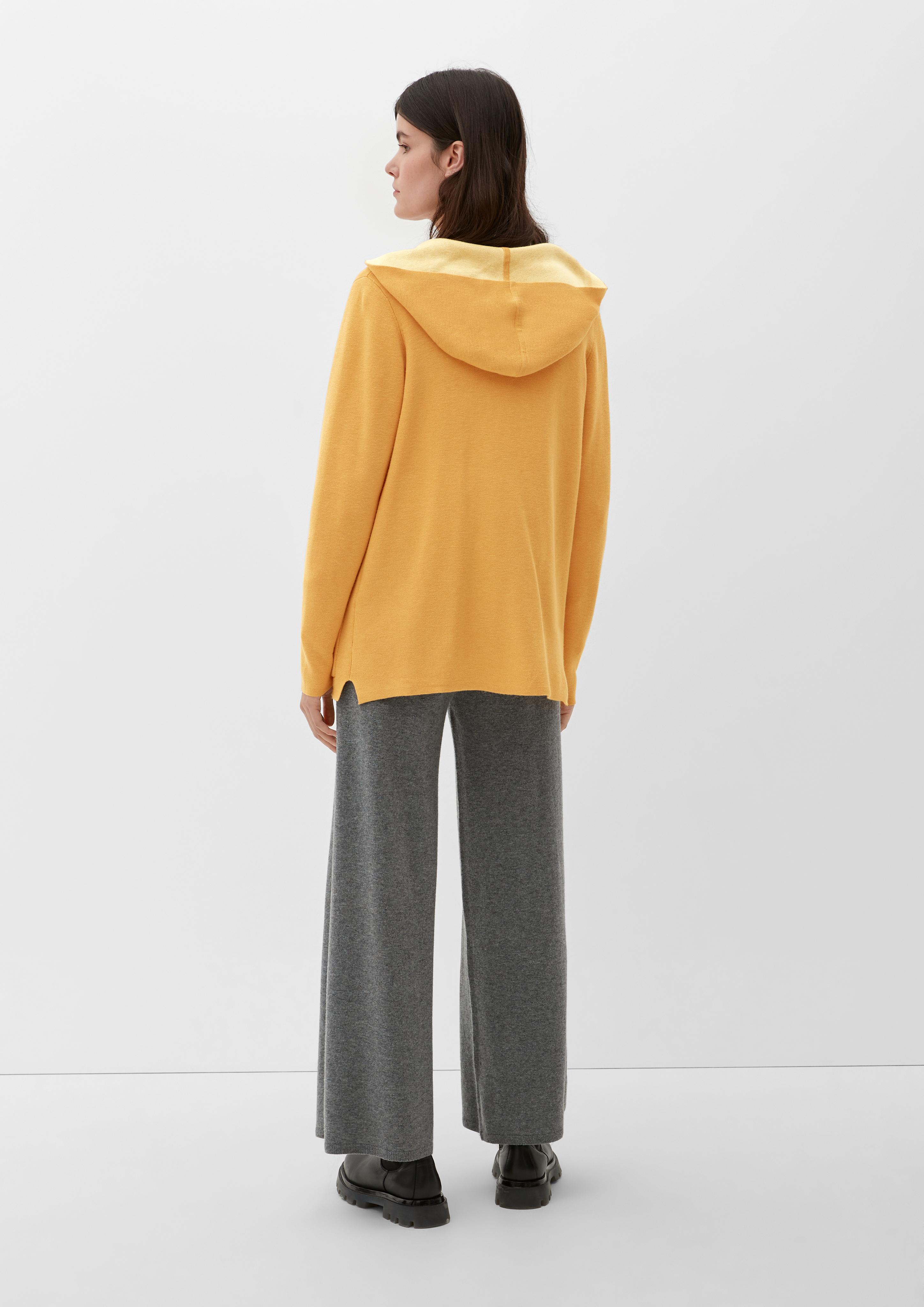 Strickjacke mit Kapuze  2126992-17X5
