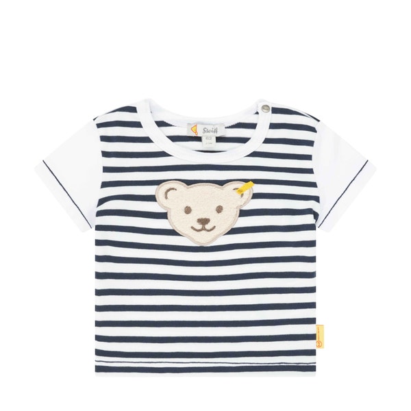 T-Shirt kurzarm, dunkelblau für Jungs