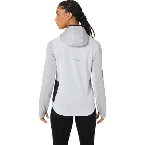 DAMEN T-SHIRT WINTER RUN LS HOODIE