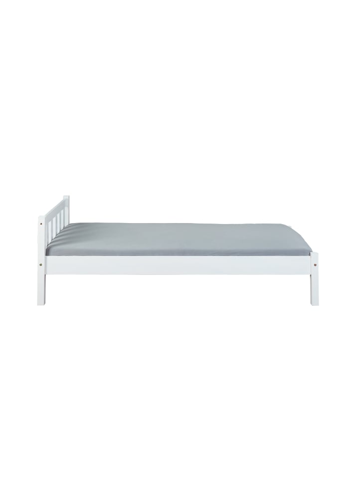 ebuy24 Bett Vicki Weiss 210 x 98 cm günstig kaufen onesize
