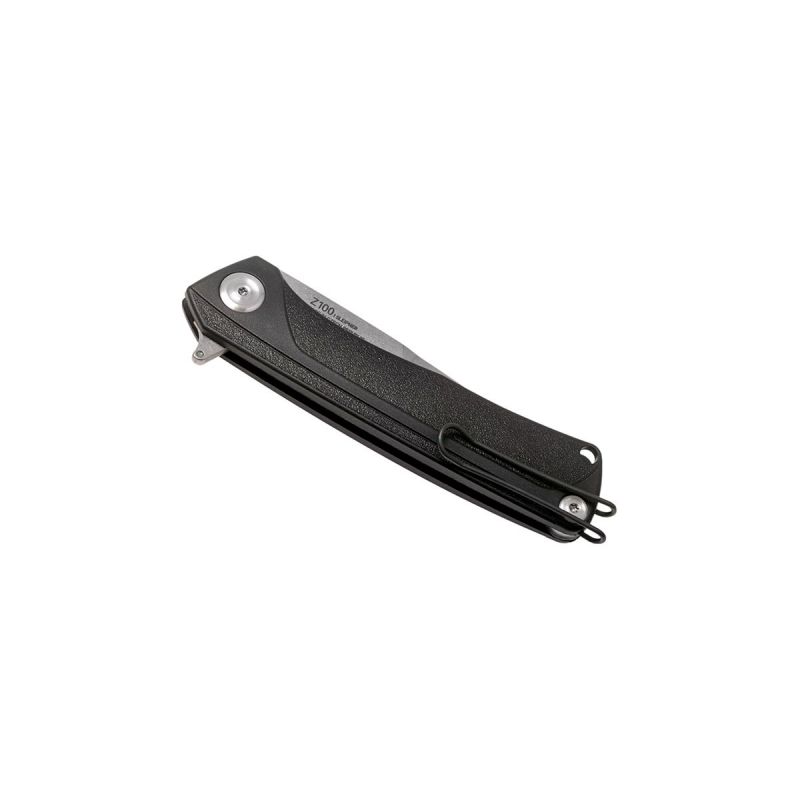 ANV Knives Z100 Stonewash GRN Black ANVZ100-047