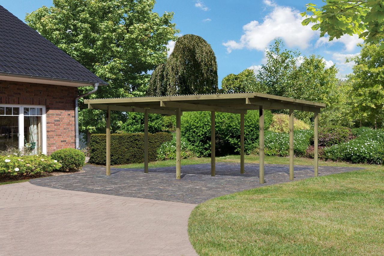 Karibu Doppelcarport 