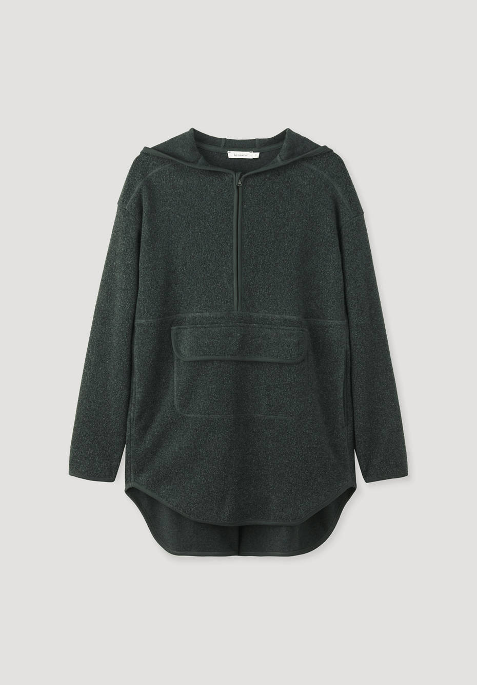 Fleece Hoodie ACTIVE LIGHT aus reiner Bio-Baumwolle