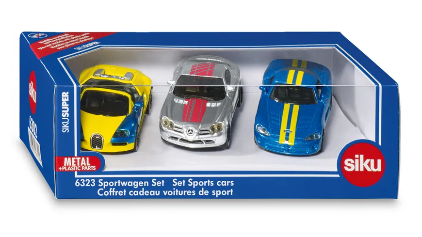 SIKU 6323 Super - Sportwagen Set
